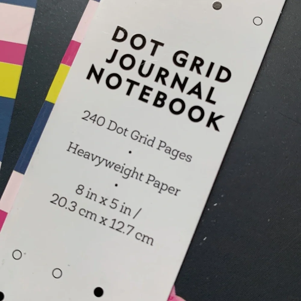 Top Flight Dot Grid Animal Balloon Journal Notebook